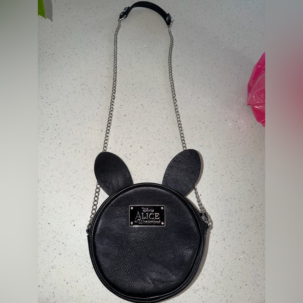 Disney Black Alice in Wonderland Ear Bag